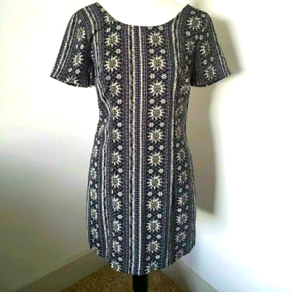 HOLLISTER mini dress size small gray/white - Picture 2 of 11